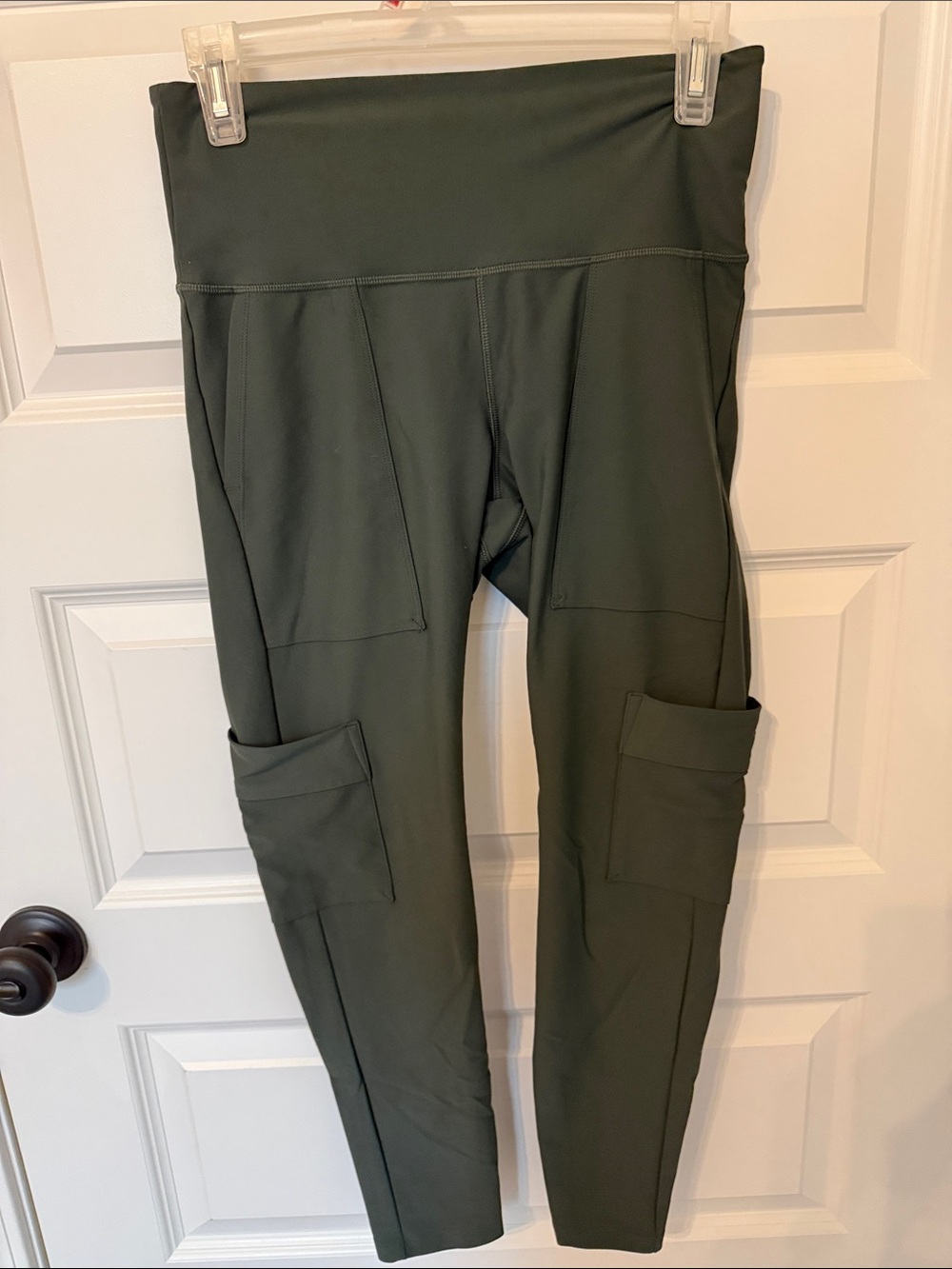 Old Navy Olive Green Cargo Pocket Leggings